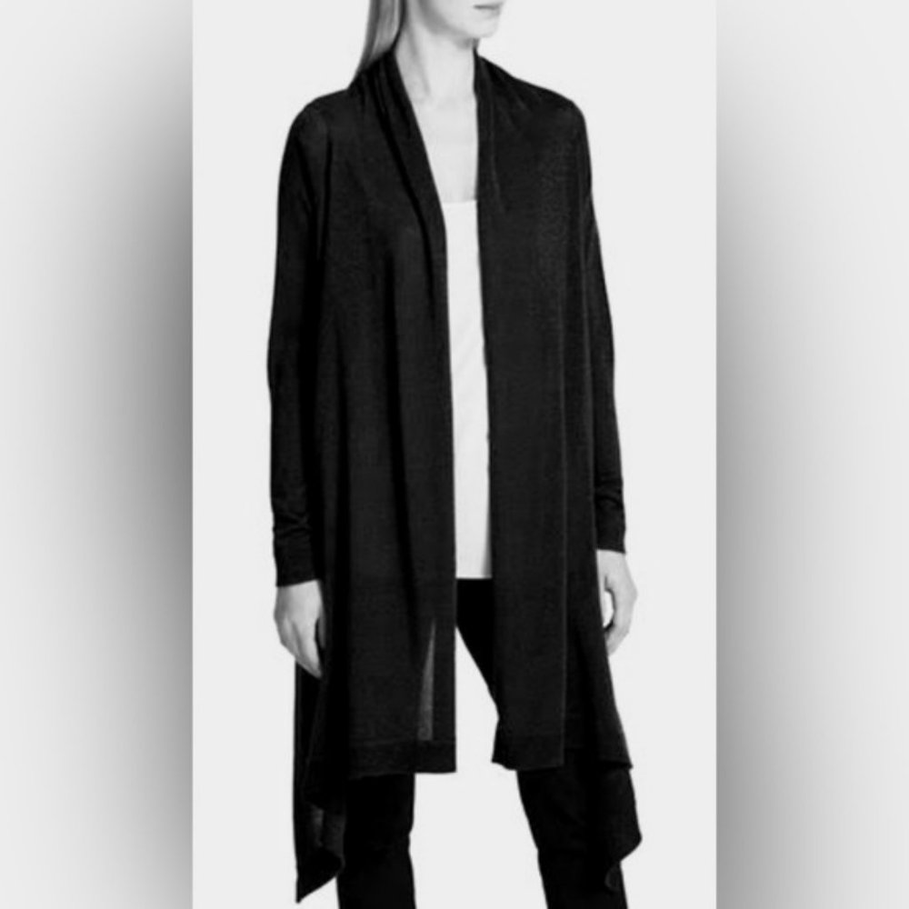 BASSIKE Italian Fabric Khaki Raw Hem Cotton Stretch High Neck Cropped